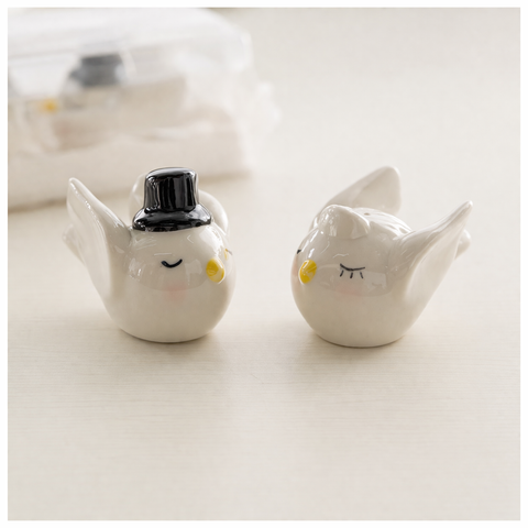 Love Birds Ceramic Salt & Pepper Shaker Set