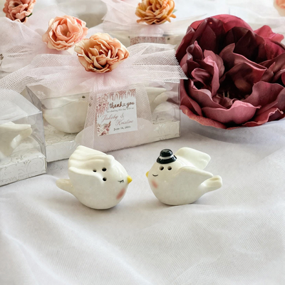Love Birds Ceramic Salt & Pepper Shaker Set